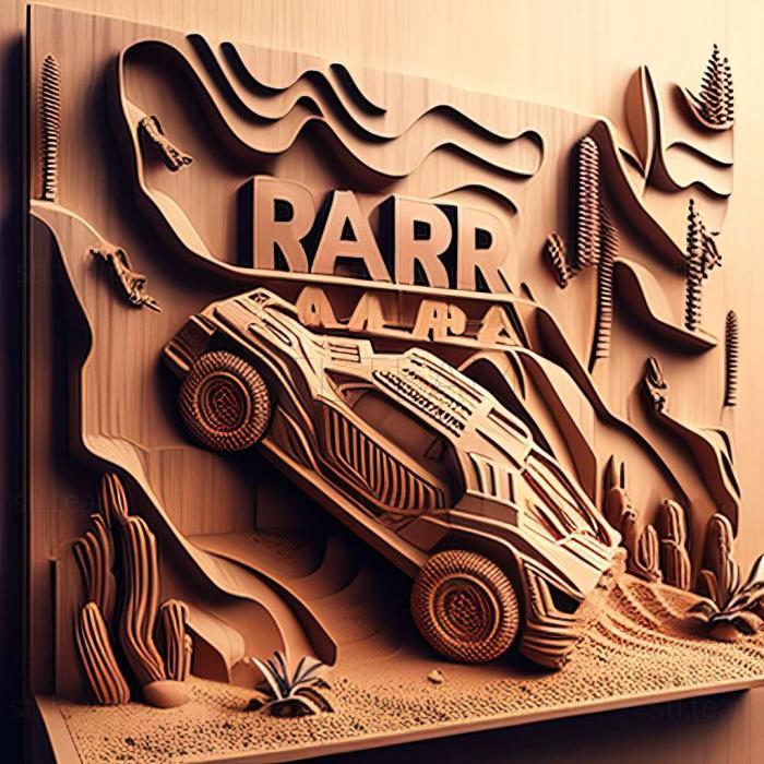 3D модель Гра Ралі Париж Дакар (STL)
